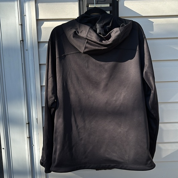 BURTON WIND STOPPER GORTEX MEN’S BLACK JACKET-L - Picture 8 of 9